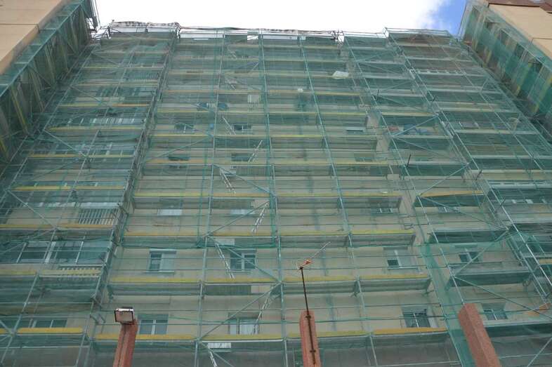 Imagen de archivo de unas obras de rehabilitación en el Valle de Jinámar (Foto TA)